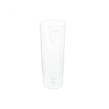 Pfandbecher PP Becher Longdrink 300ml 12 oz für Festivals, Partys & mehr (10 Stk.)